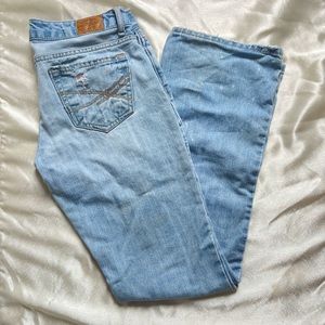 vintage lowrise bootcut aéropostale jeans